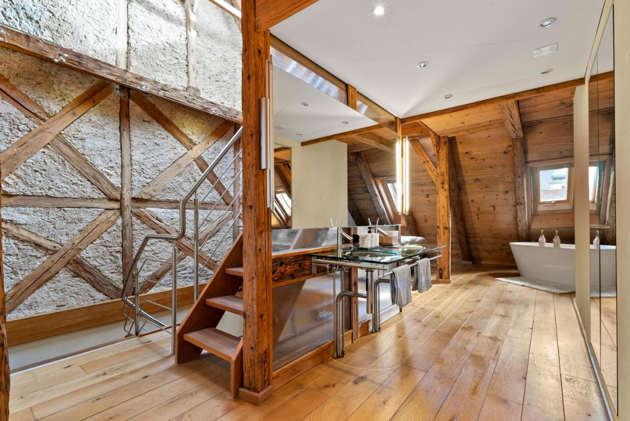 Ferienwohnung A&Y Oldtown Penthouse Loft Luzern Exterior foto