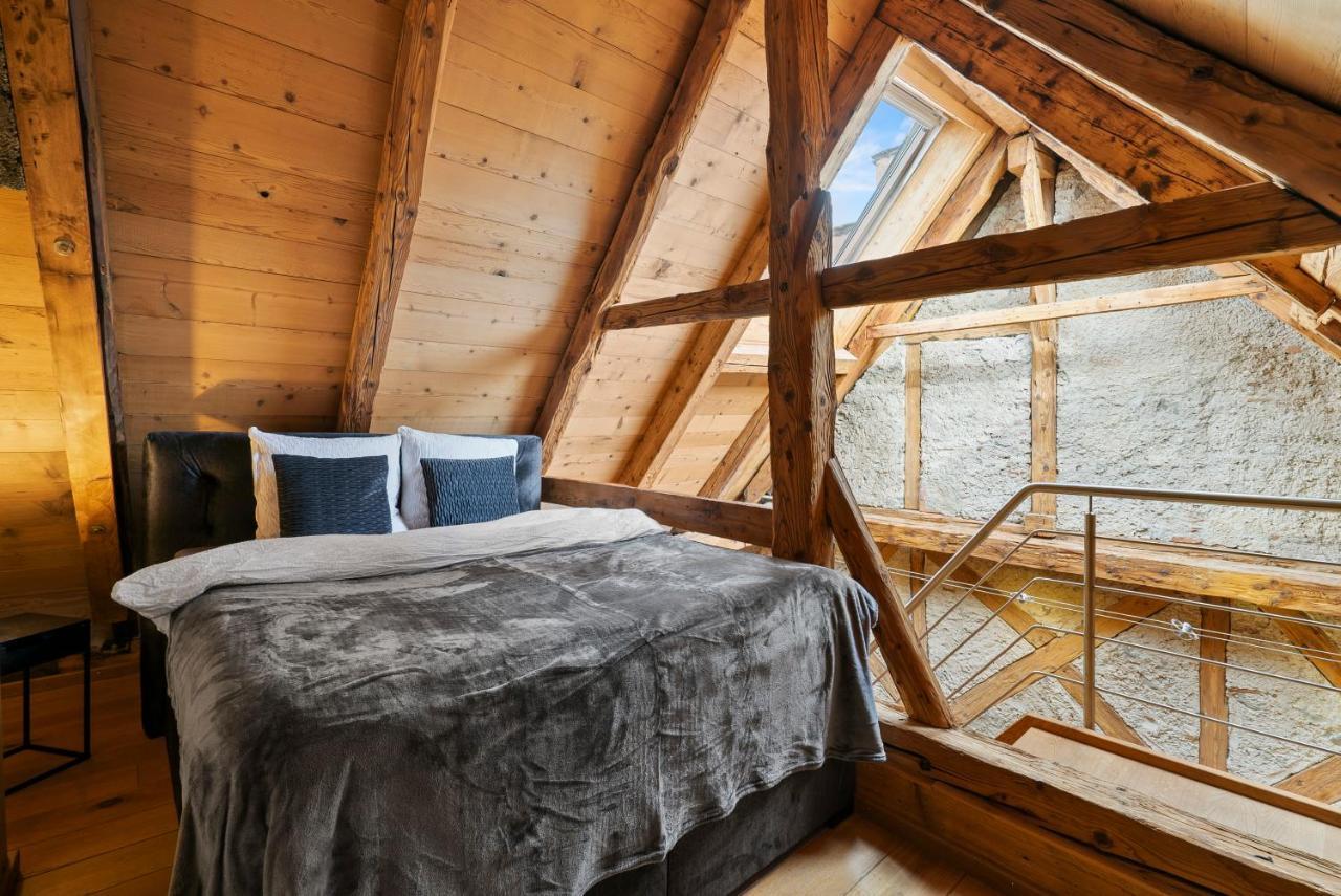 Ferienwohnung A&Y Oldtown Penthouse Loft Luzern Exterior foto