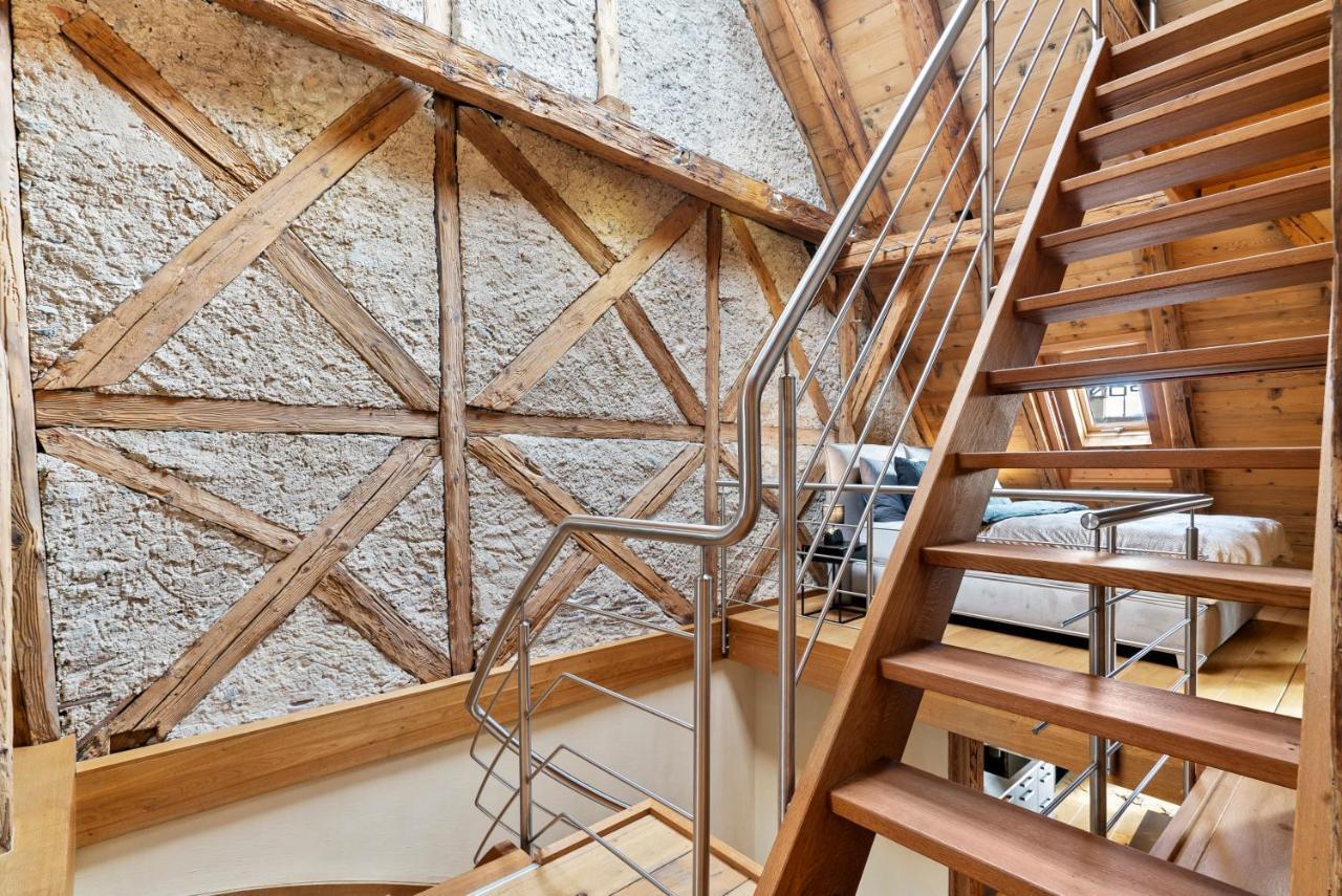 Ferienwohnung A&Y Oldtown Penthouse Loft Luzern Exterior foto